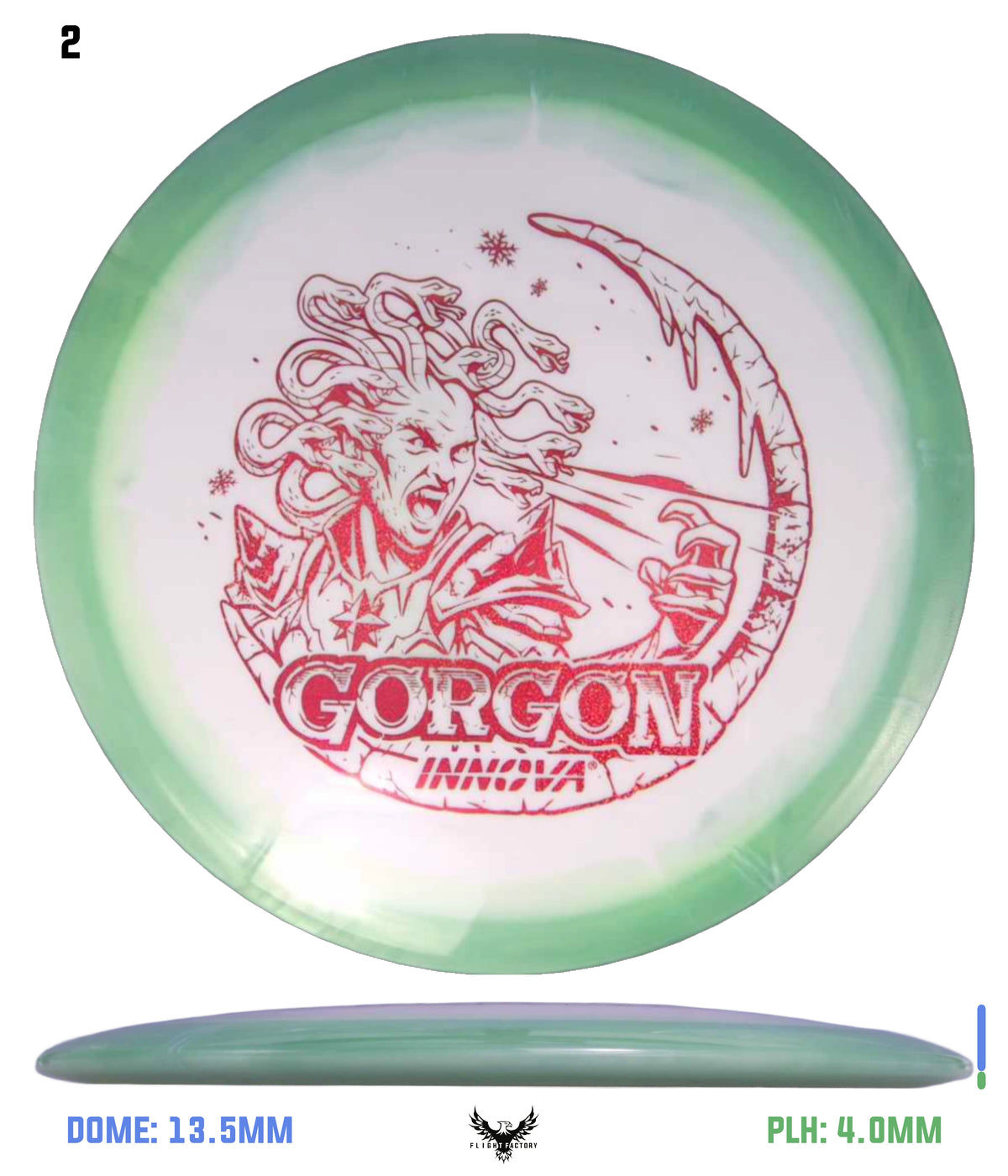 Innova Holiday Halo Star Gorgon