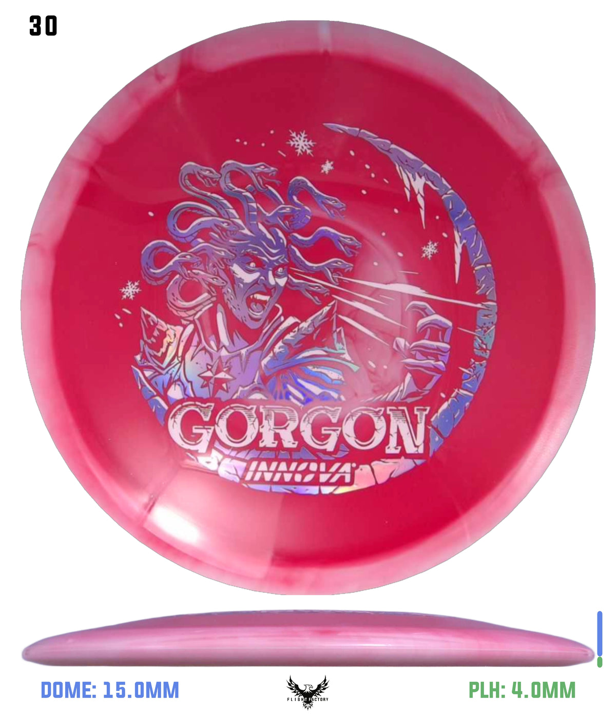 Innova Holiday Halo Star Gorgon - Limited Edition Dual-Foil