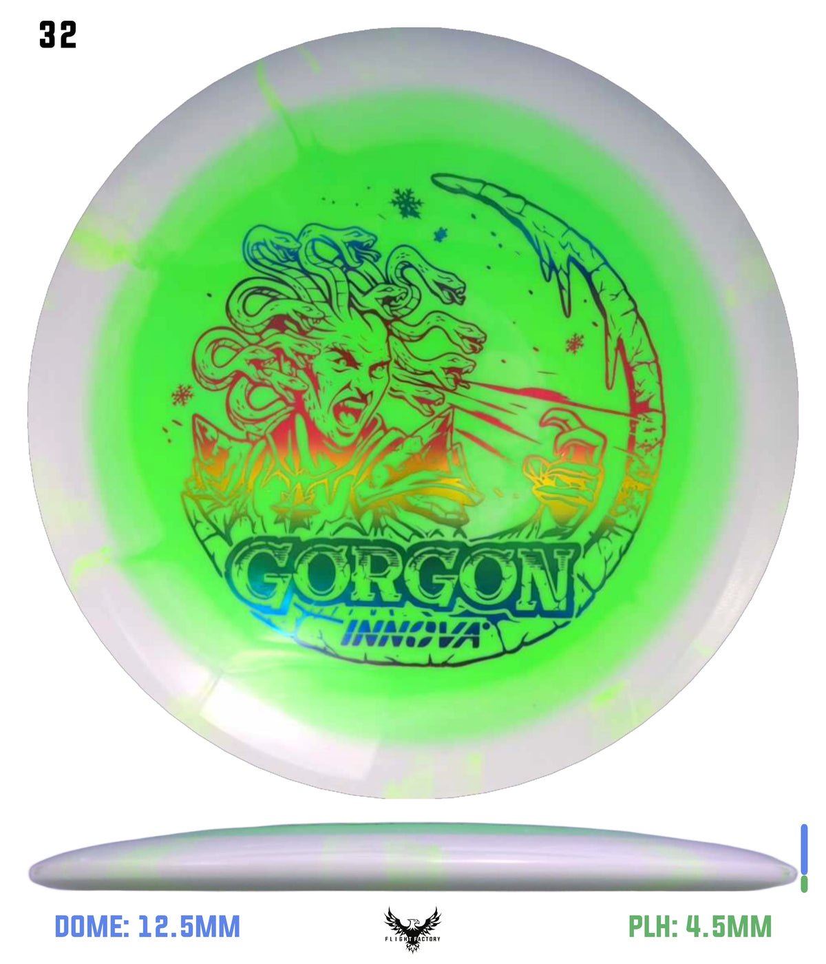 Innova Holiday Halo Star Gorgon