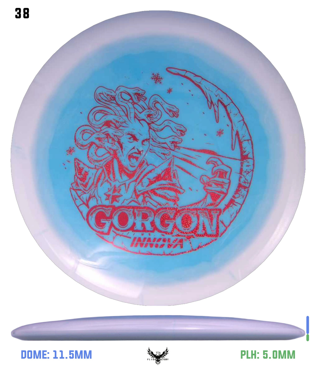 Innova Holiday Halo Star Gorgon