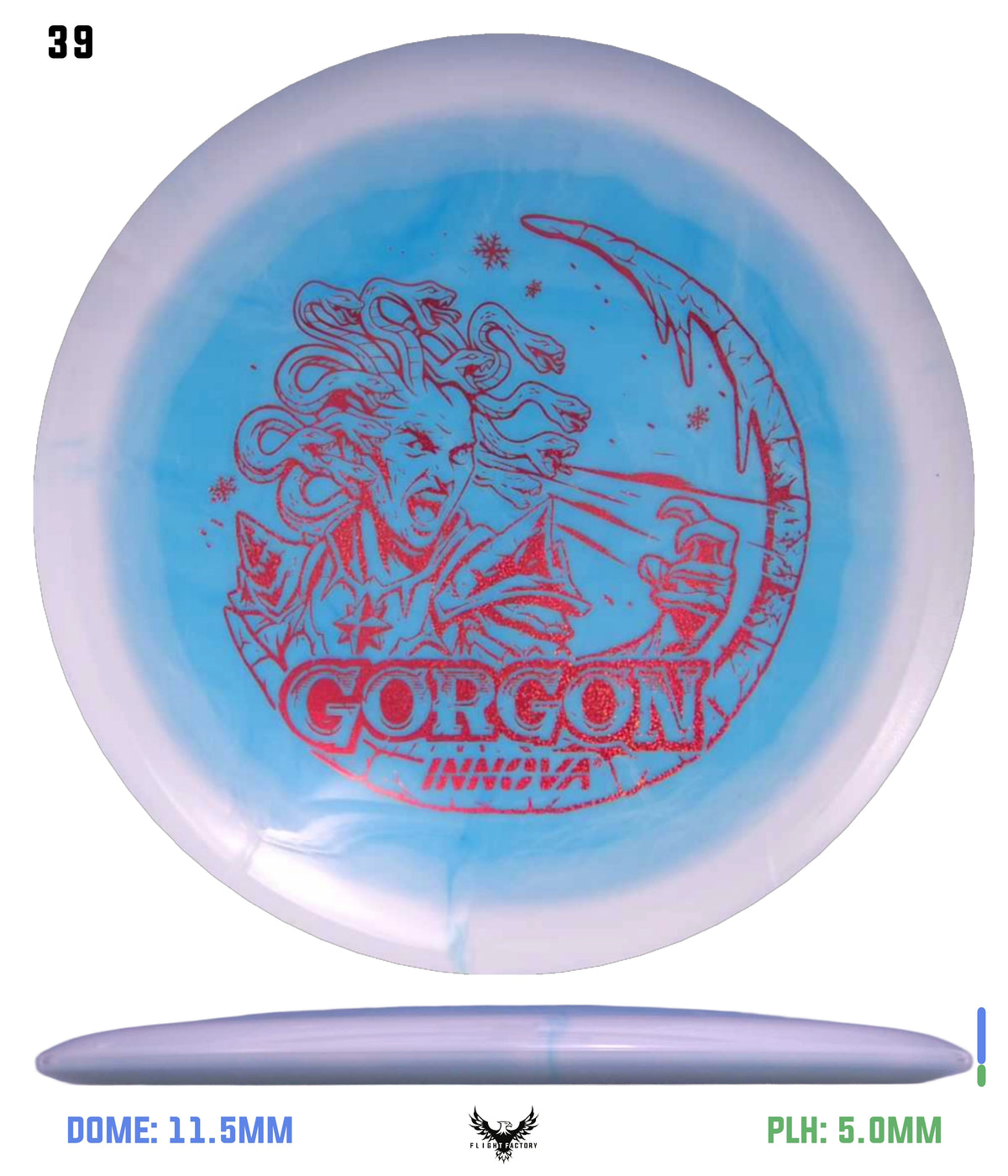 Innova Holiday Halo Star Gorgon