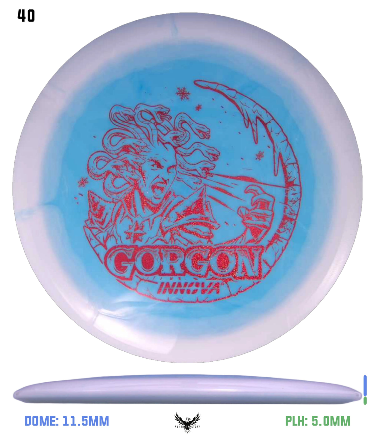Innova Holiday Halo Star Gorgon
