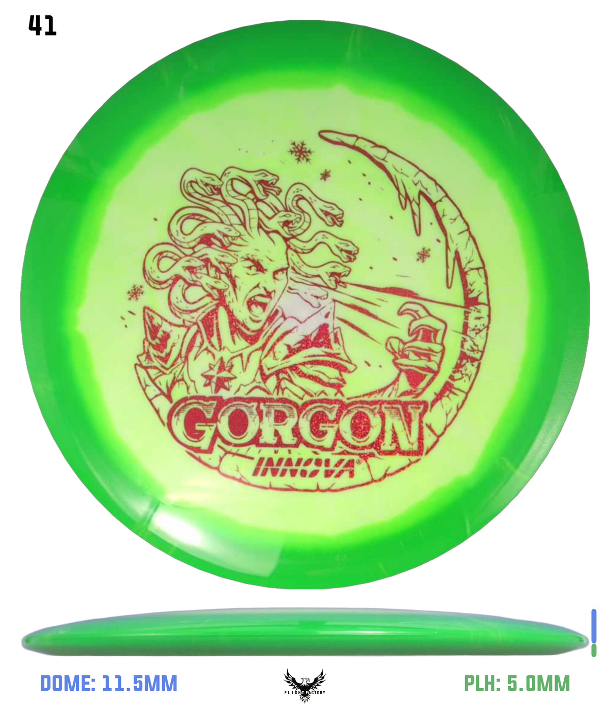 Innova Holiday Halo Star Gorgon