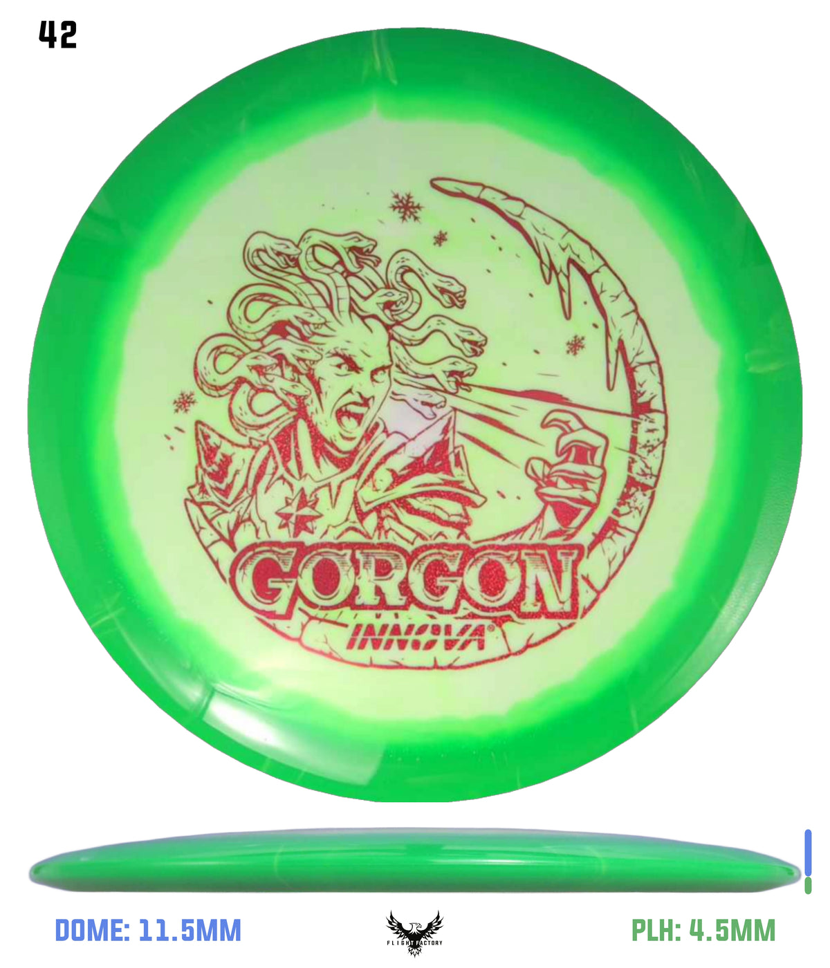 Innova Holiday Halo Star Gorgon