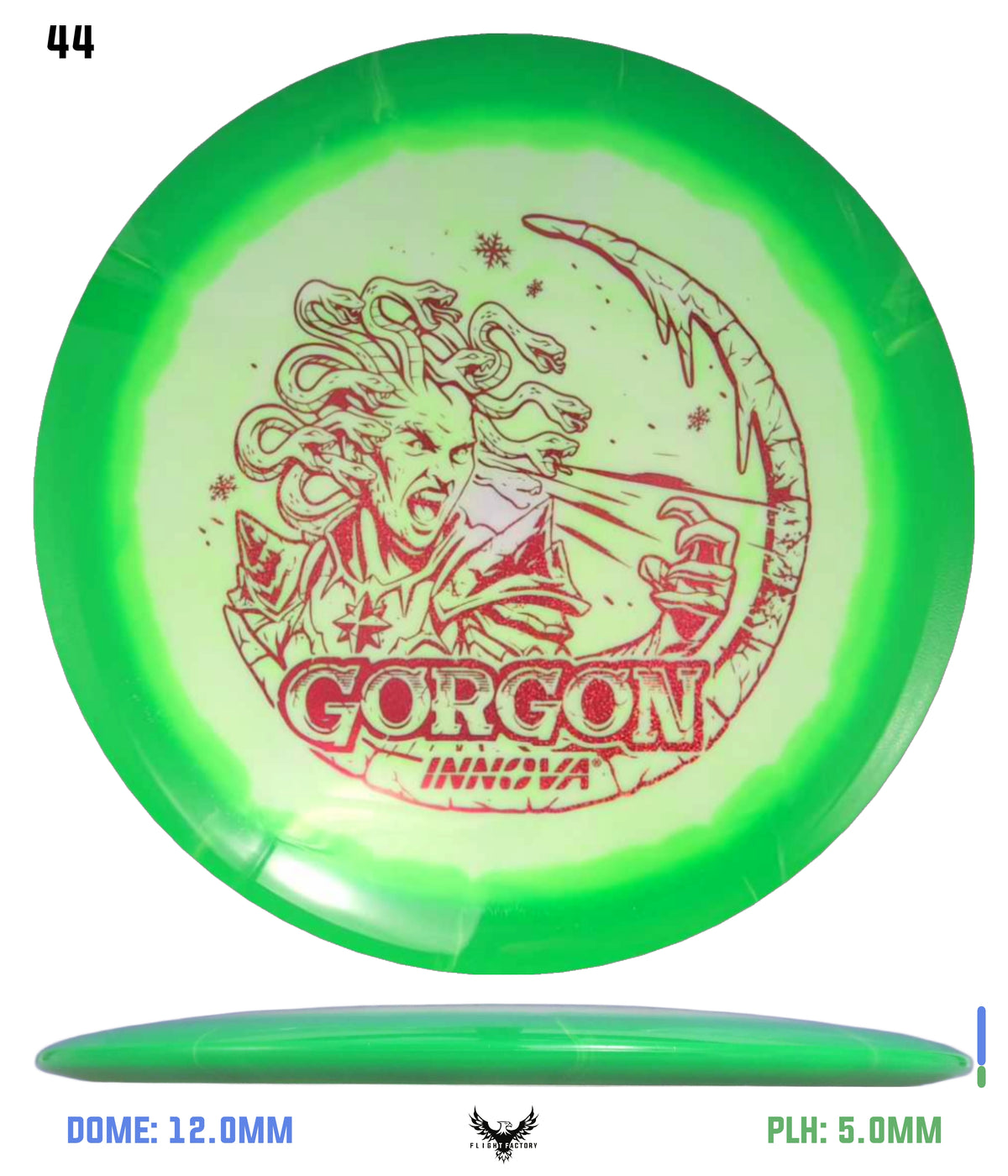 Innova Holiday Halo Star Gorgon