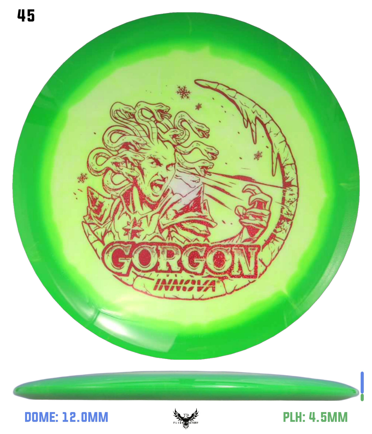 Innova Holiday Halo Star Gorgon