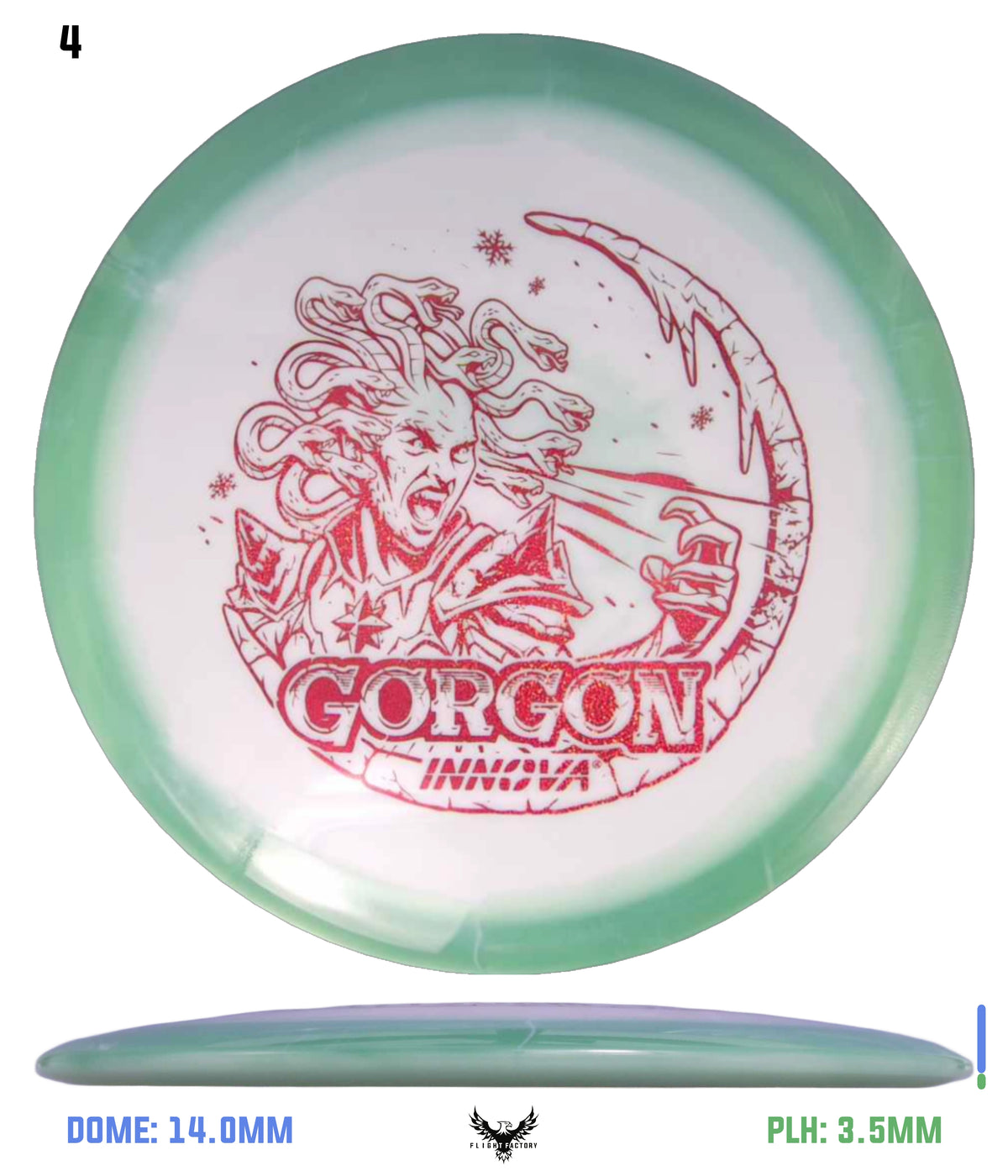 Innova Holiday Halo Star Gorgon