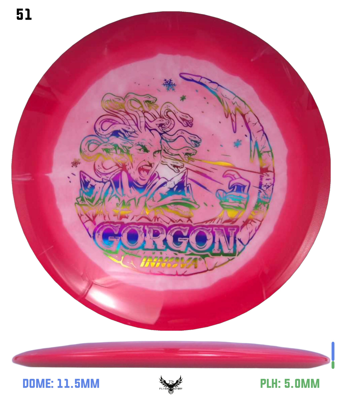 Innova Holiday Halo Star Gorgon