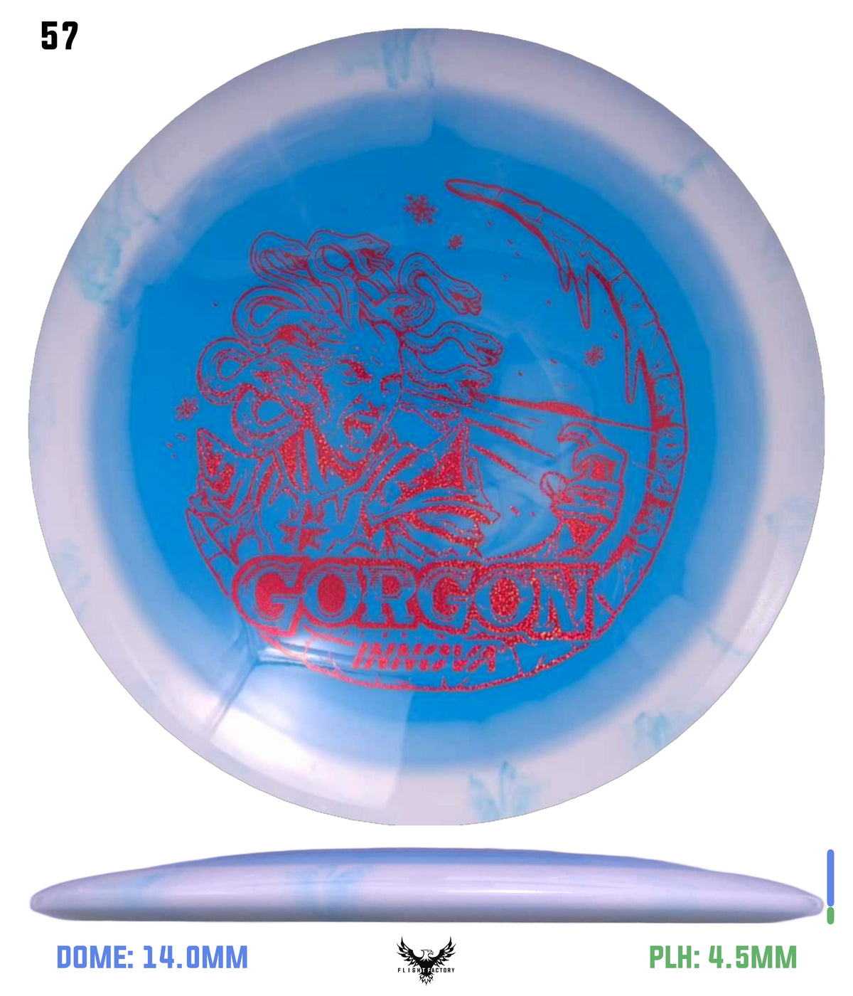 Innova Holiday Halo Star Gorgon