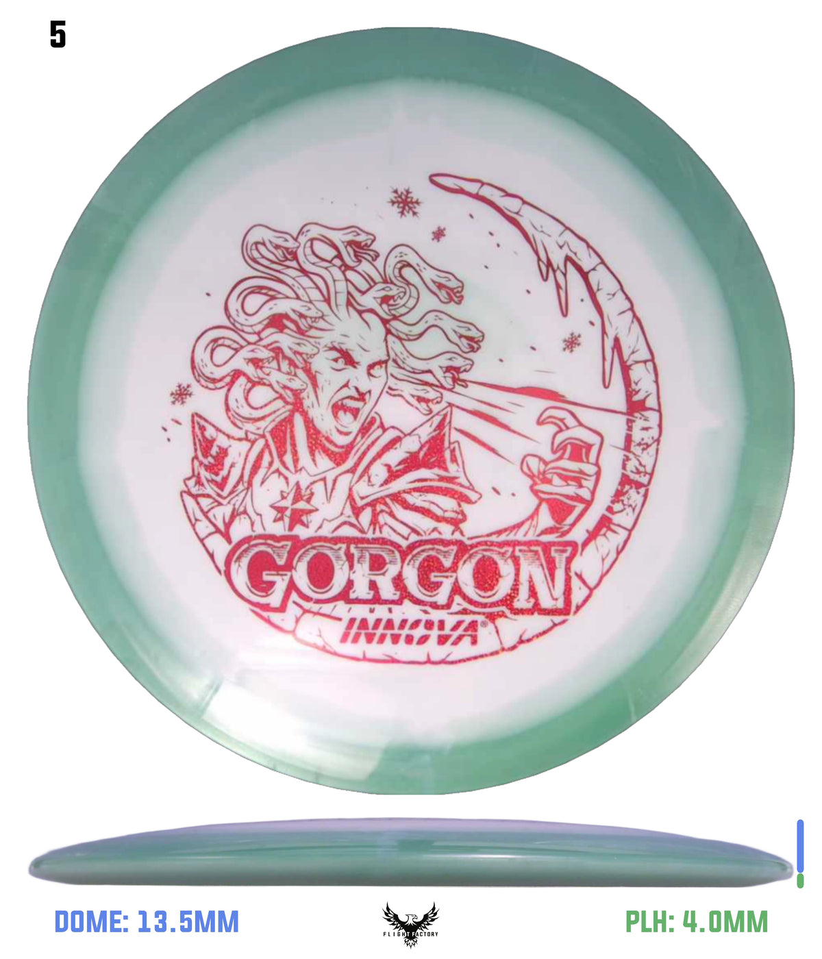 Innova Holiday Halo Star Gorgon