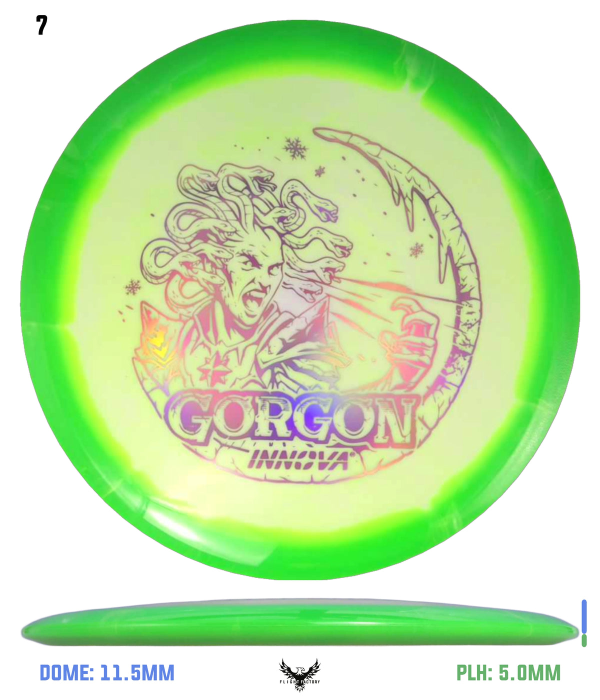 Innova Holiday Halo Star Gorgon