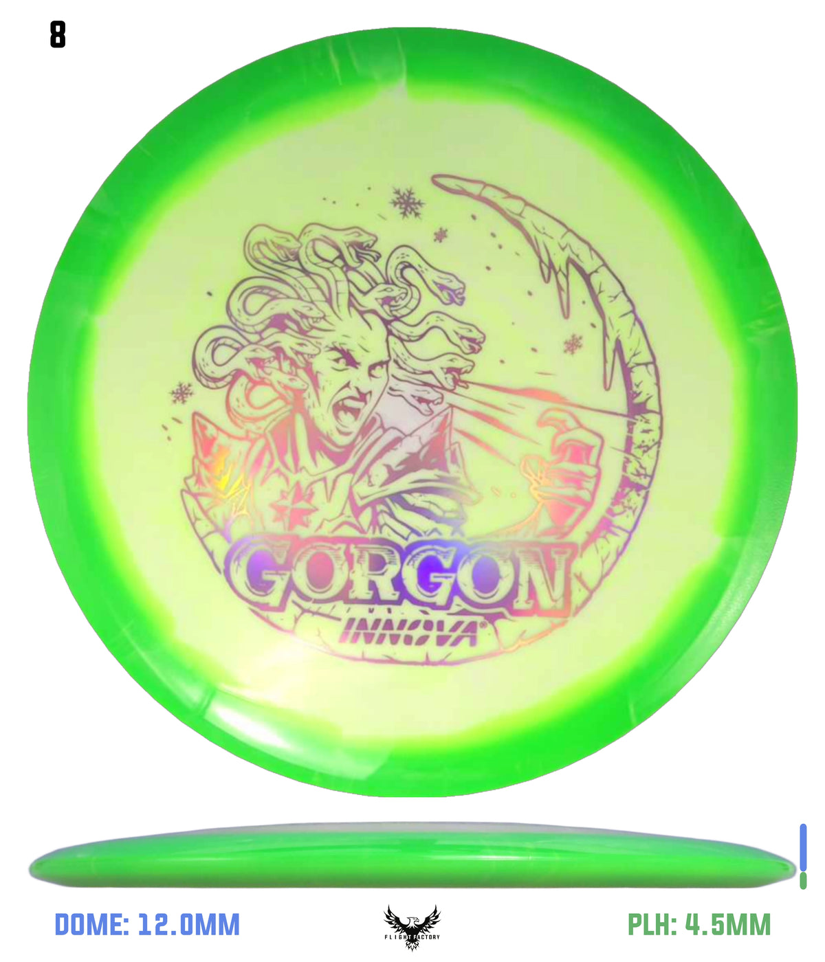 Innova Holiday Halo Star Gorgon