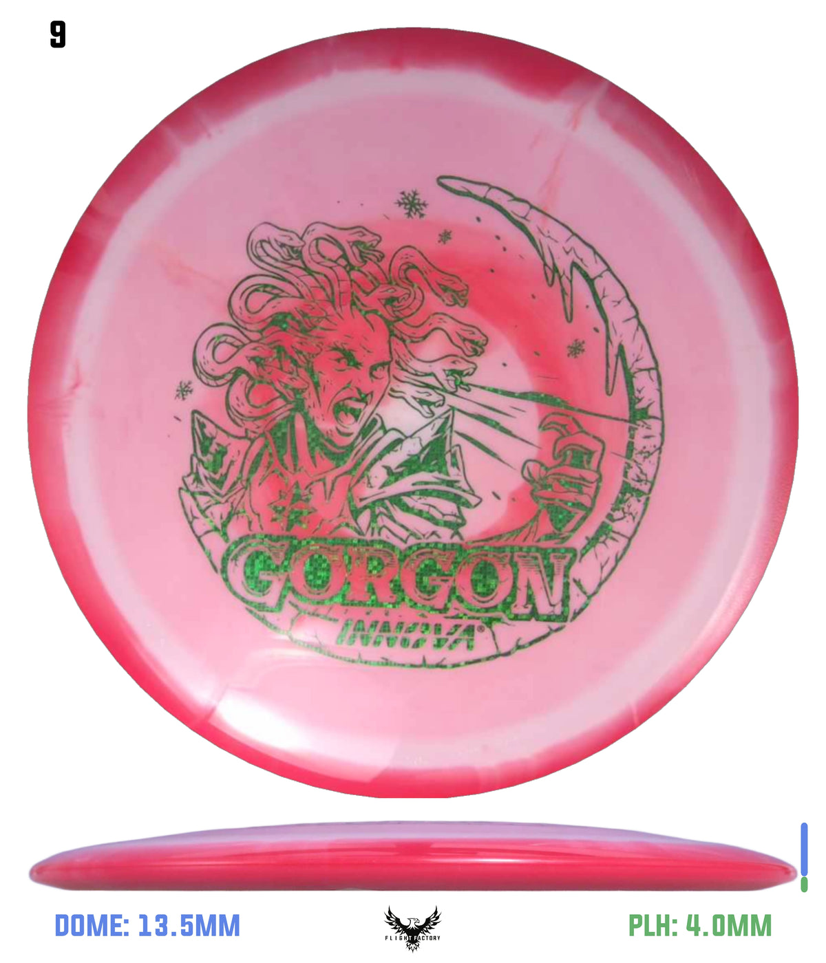 Innova Holiday Halo Star Gorgon