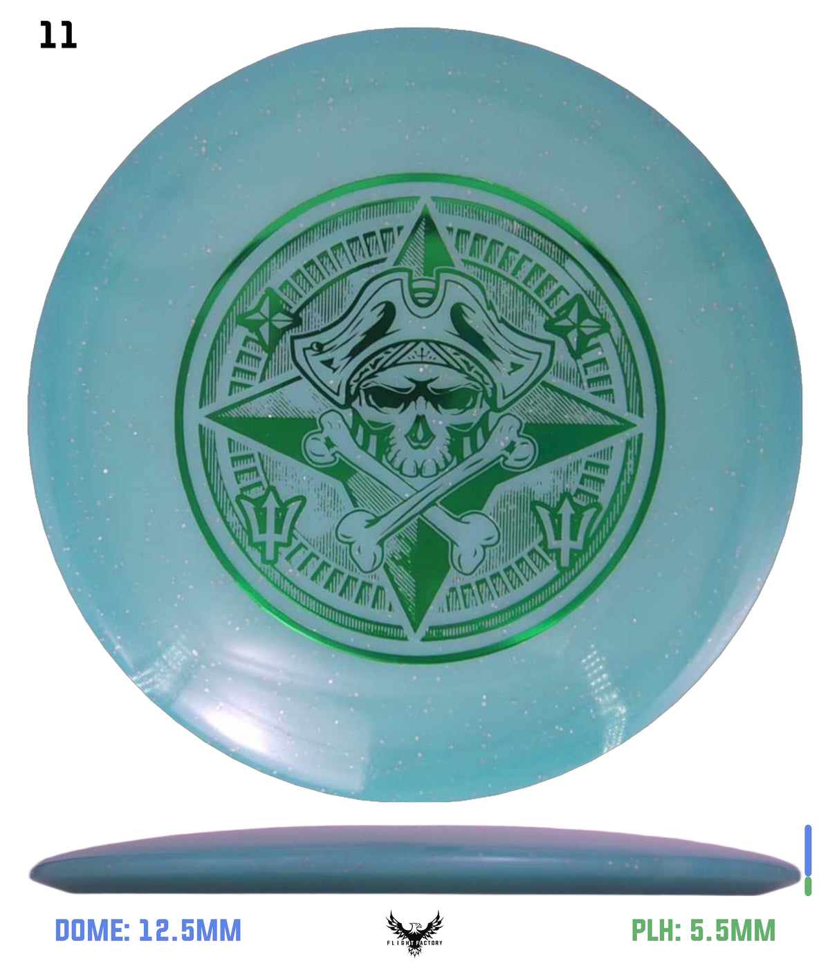 Innova Metal Flake Classic Glow Champion Hawkeye - Philo Brathwaite Takeover