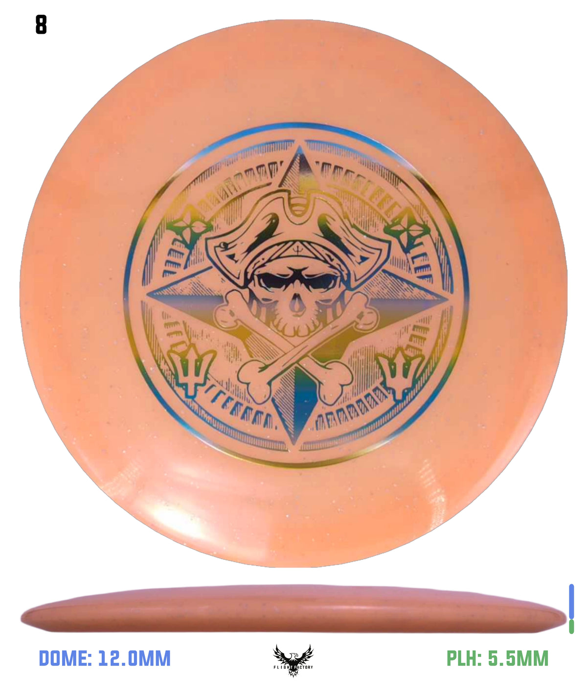 Innova Metal Flake Classic Glow Champion Hawkeye - Philo Brathwaite Takeover