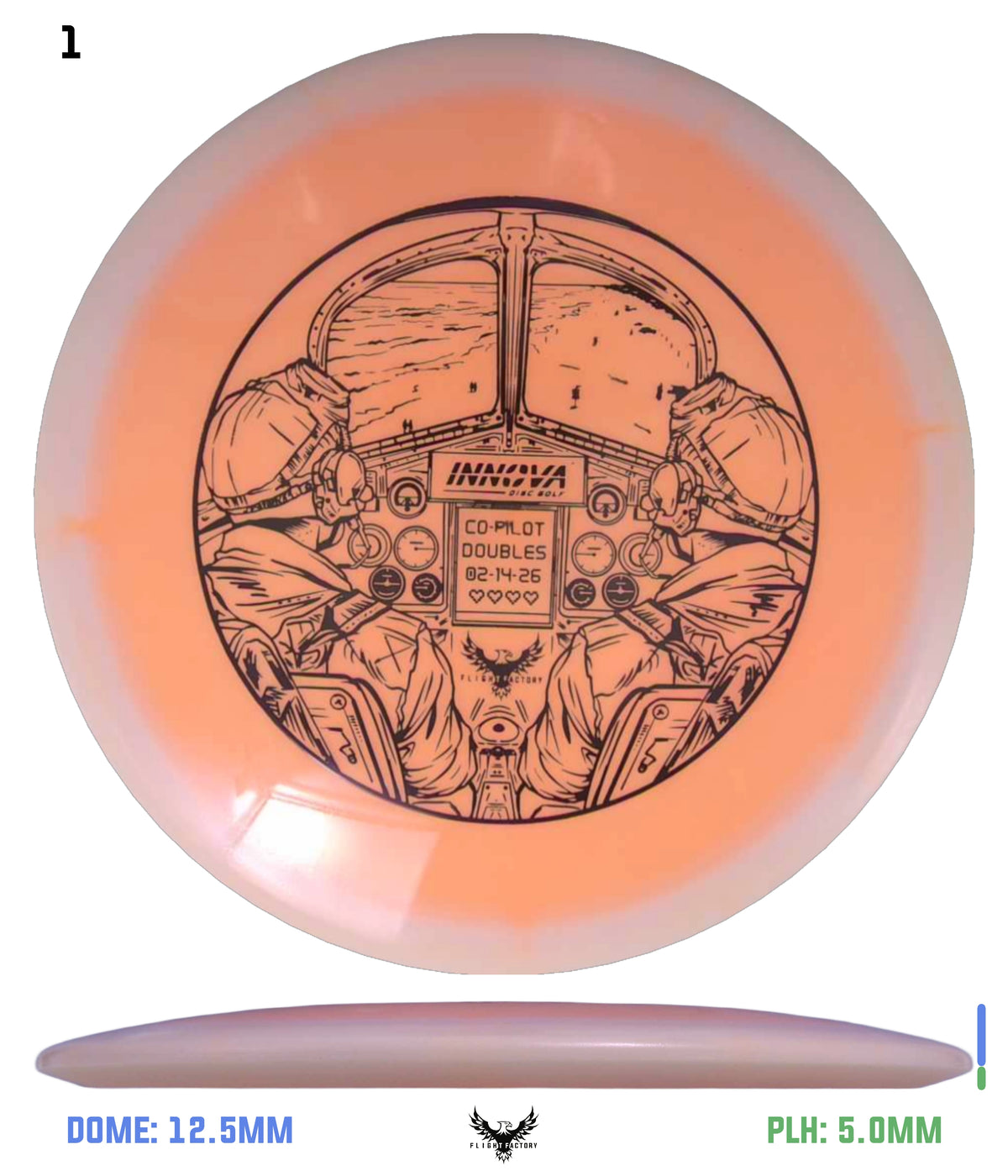 Innova Proto Glow Halo Star Hawkeye - Flight Factory Co-Pilot Doubles