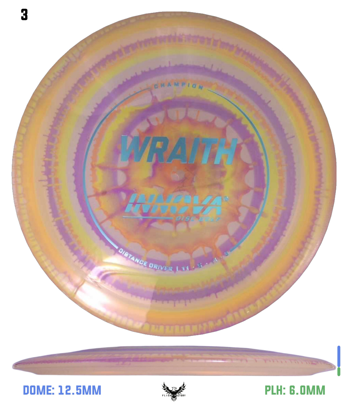 Innova I-Dye Champion Wraith