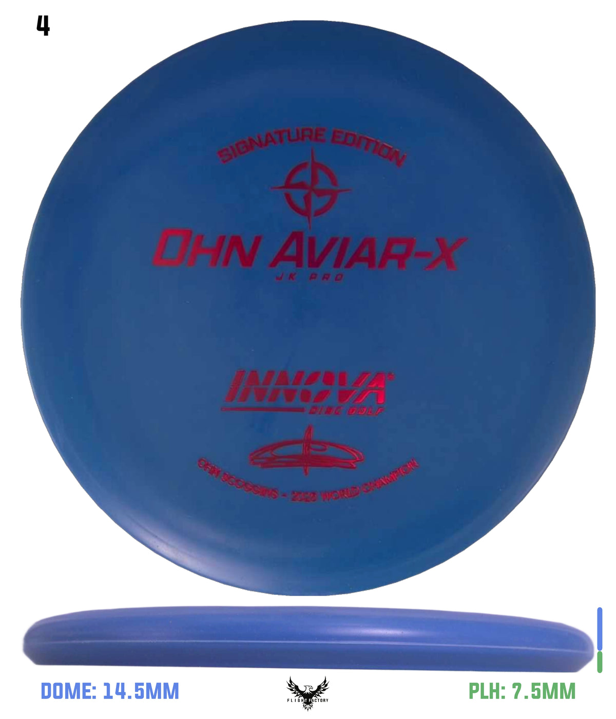 Innova Ohn Aviar-X - Ohn Scoggins 2025 World Champion