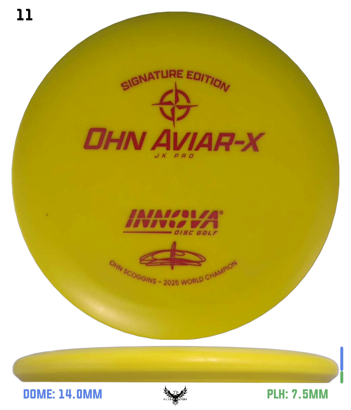Innova Ohn Aviar-X - Ohn Scoggins 2025 World Champion