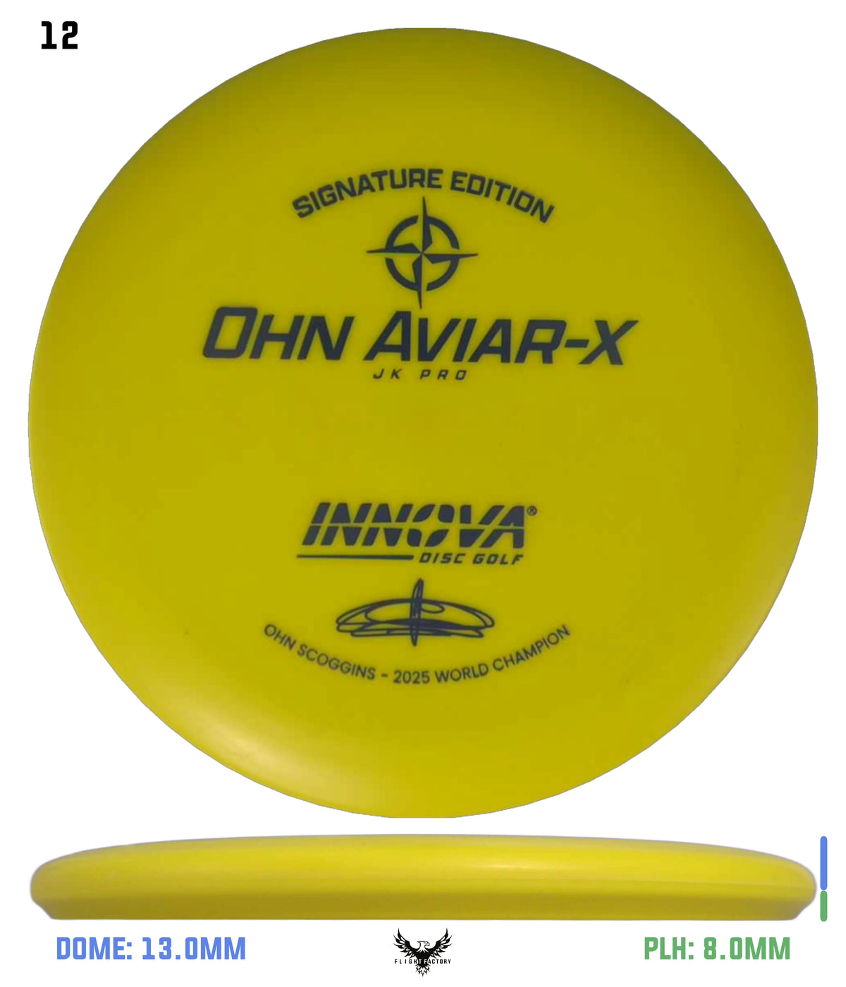 Innova Ohn Aviar-X - Ohn Scoggins 2025 World Champion
