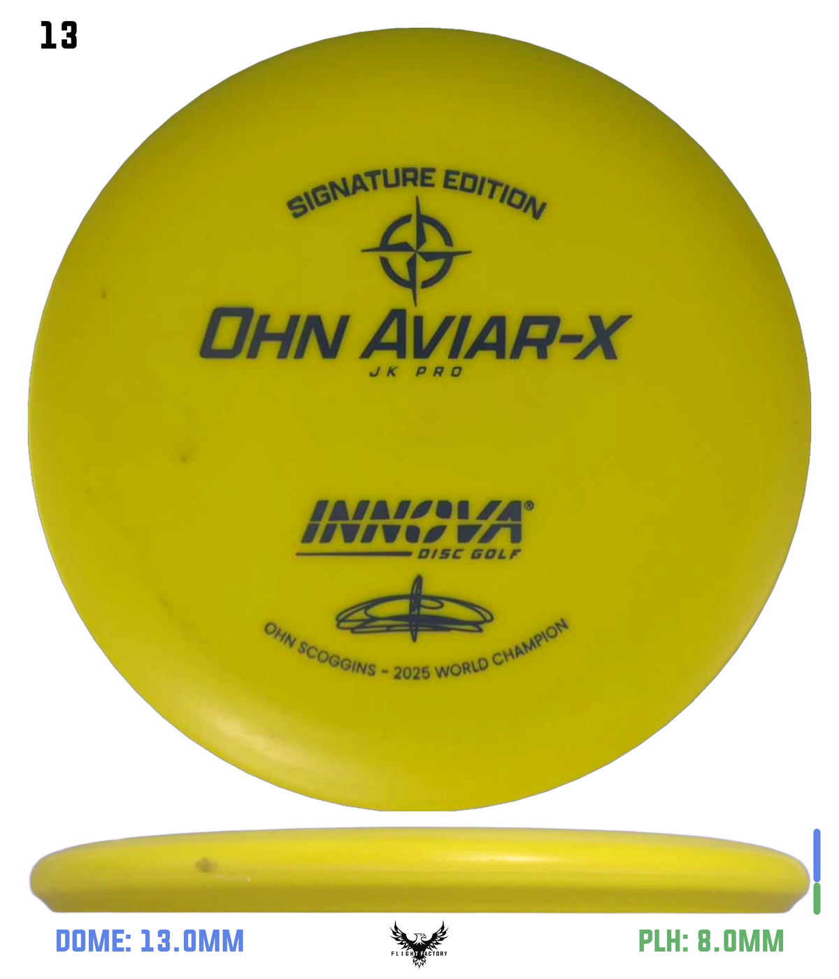 Innova Ohn Aviar-X - Ohn Scoggins 2025 World Champion