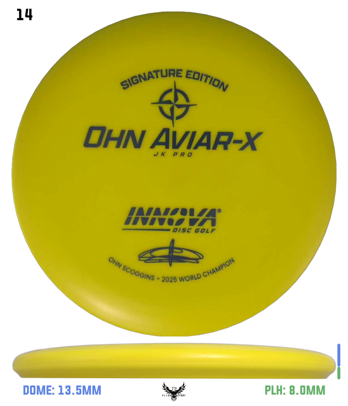 Innova Ohn Aviar-X - Ohn Scoggins 2025 World Champion