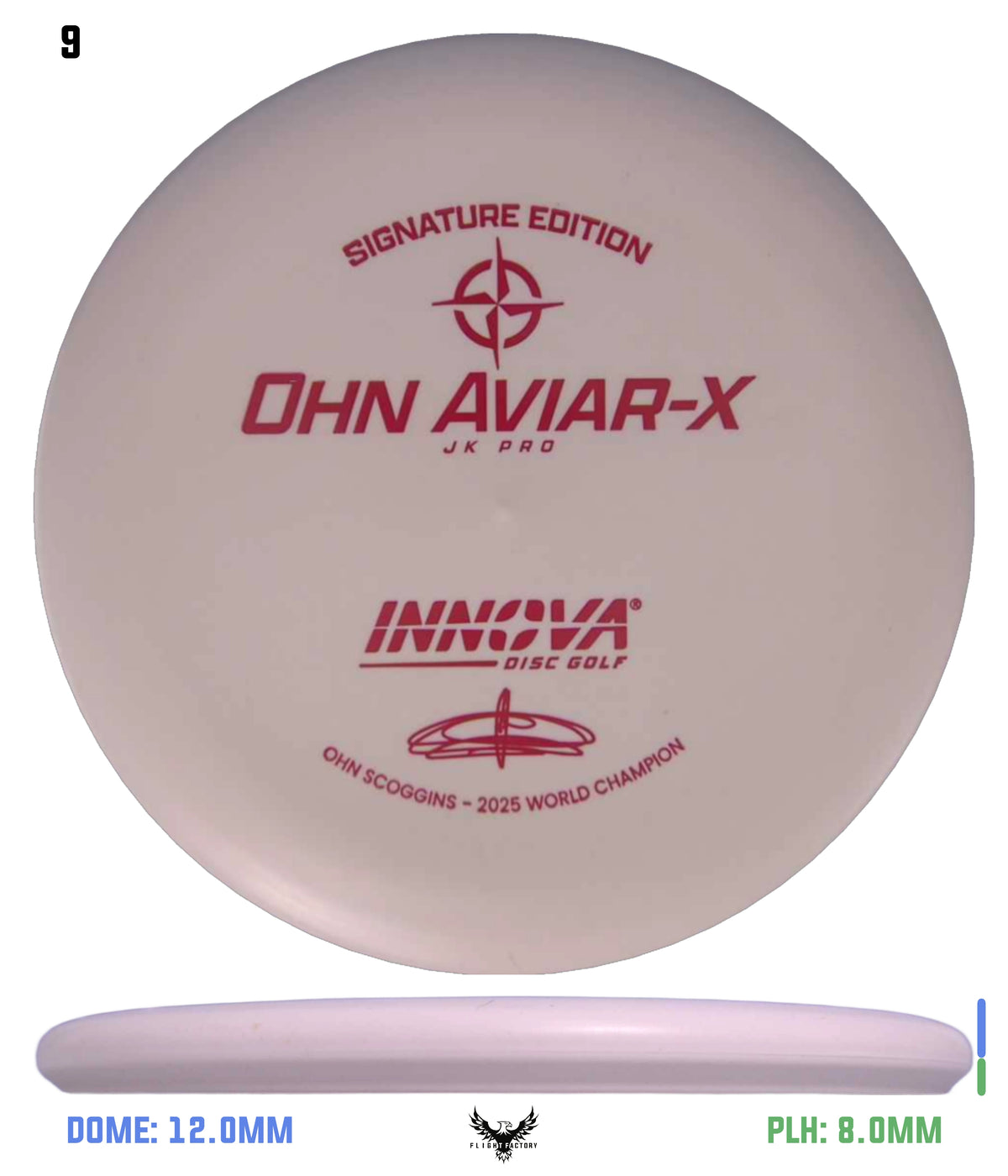 Innova Ohn Aviar-X - Ohn Scoggins 2025 World Champion