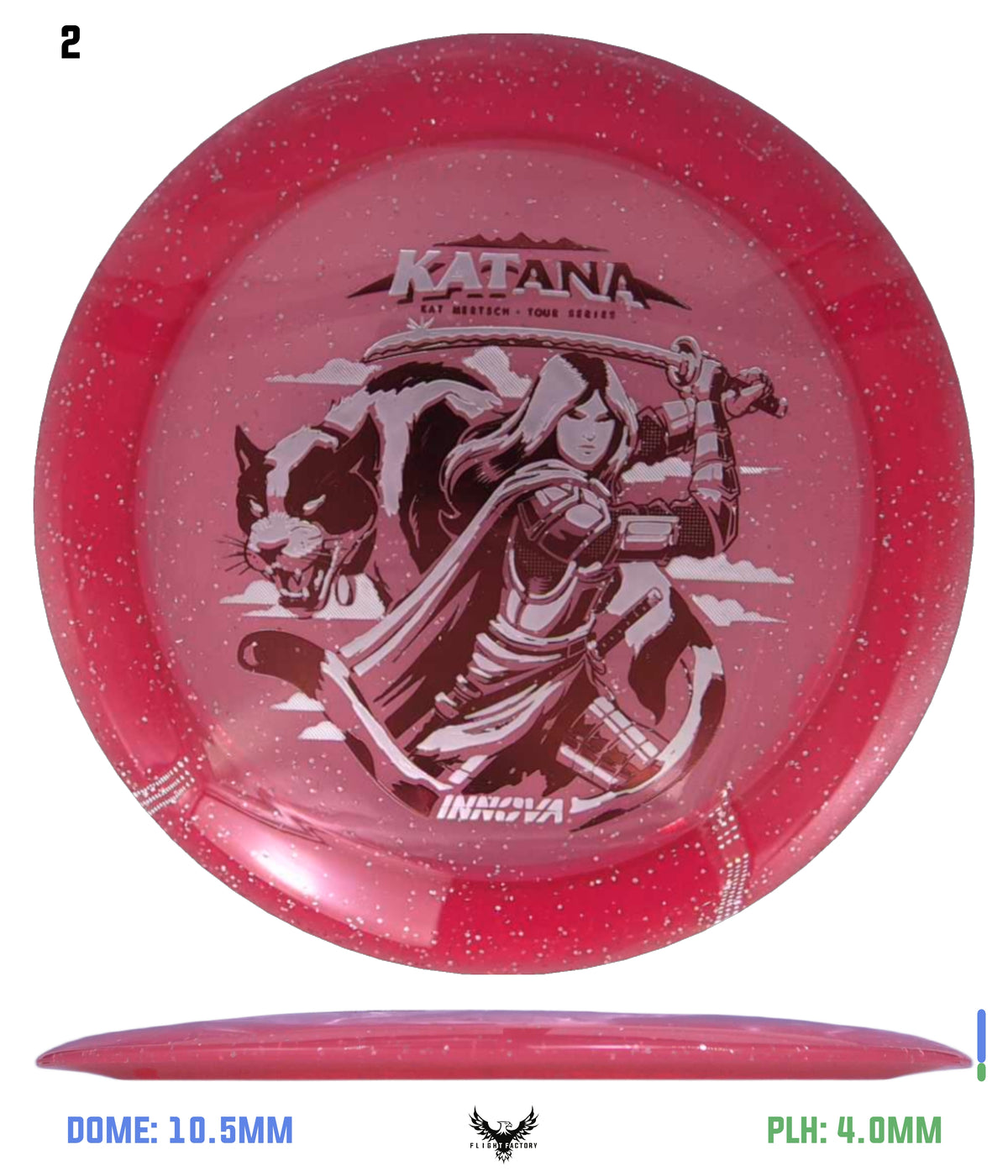 Innova Metal Flake Champion Katana - Kat Mertsch 2026 Tour Series