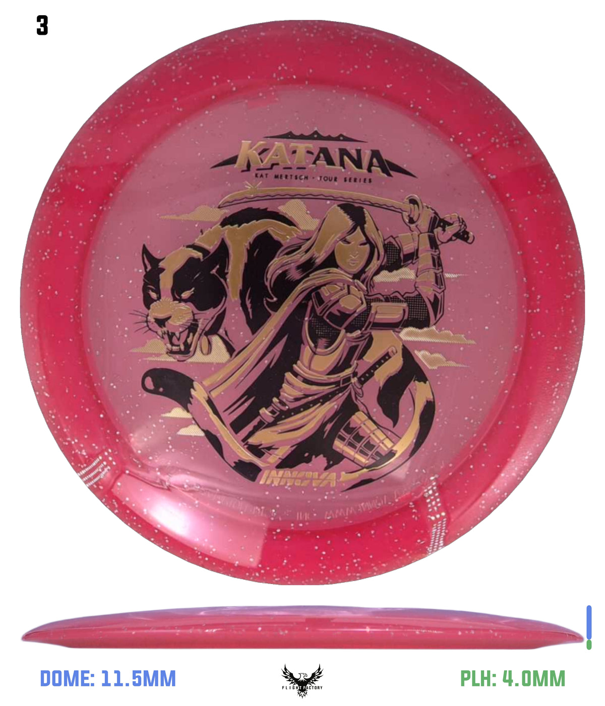 Innova Metal Flake Champion Katana - Kat Mertsch 2026 Tour Series