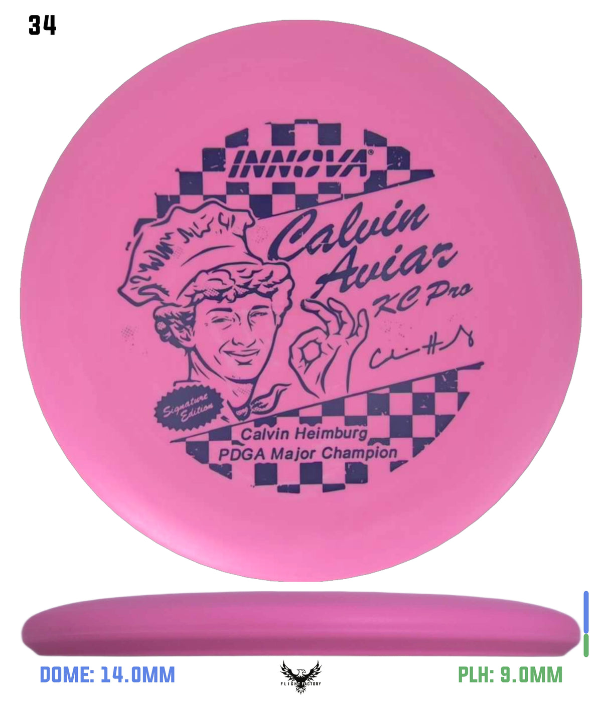 Innova KC Pro Calvin Aviar - Calvin Heimburg Signature Pizza