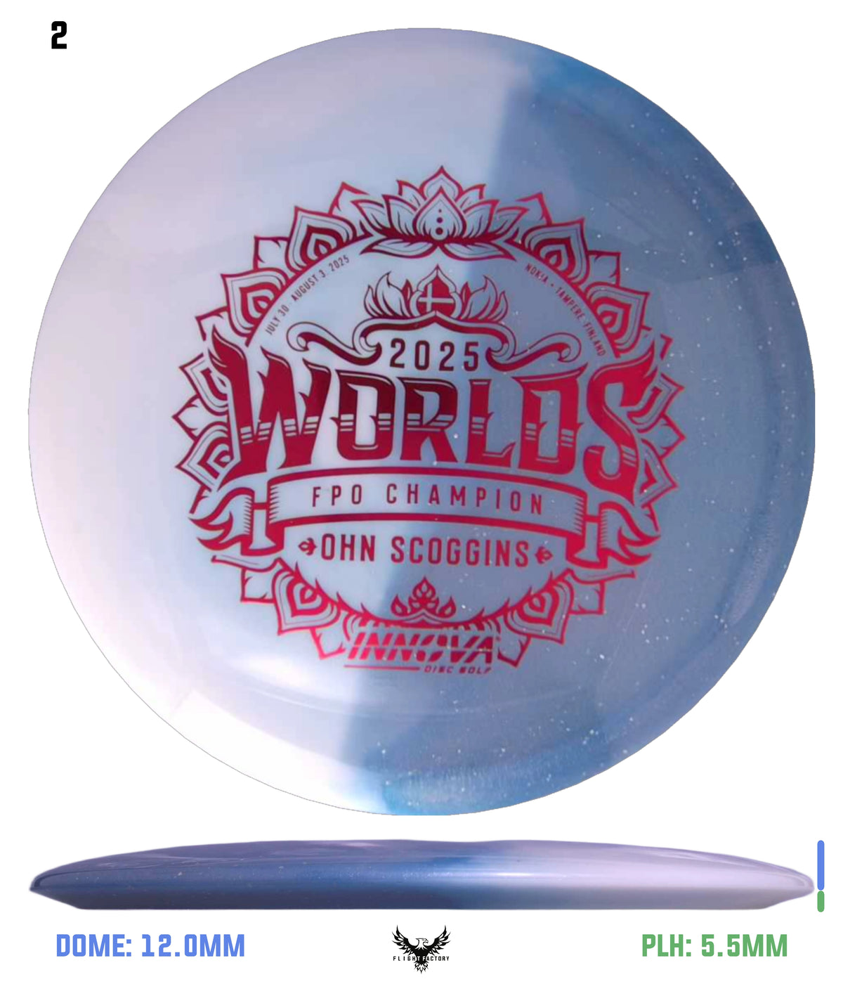 Innova Test Material Leopard3 - Ohn Scoggins 2025 World Champion