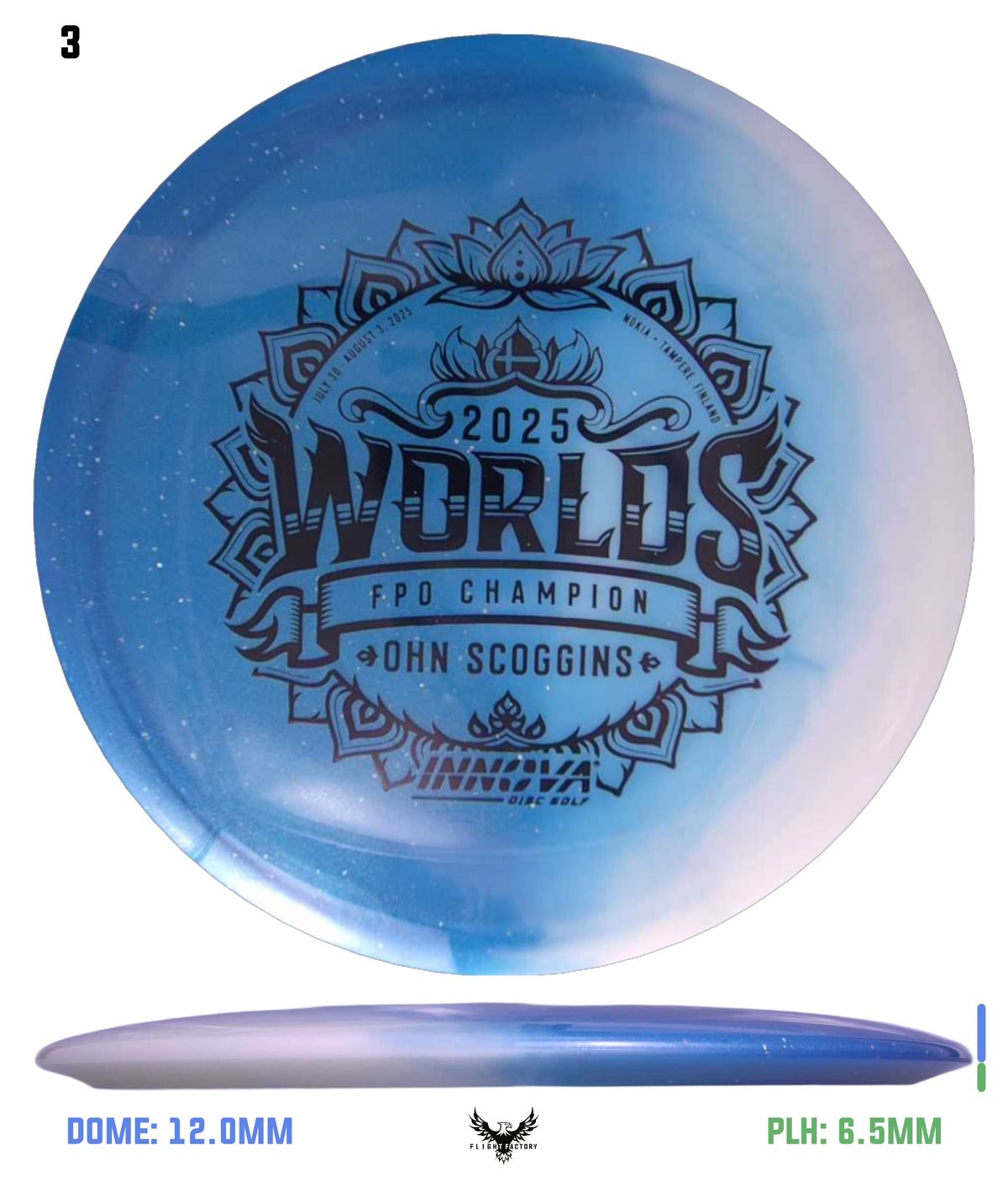 Innova Test Material Leopard3 - Ohn Scoggins 2025 World Champion