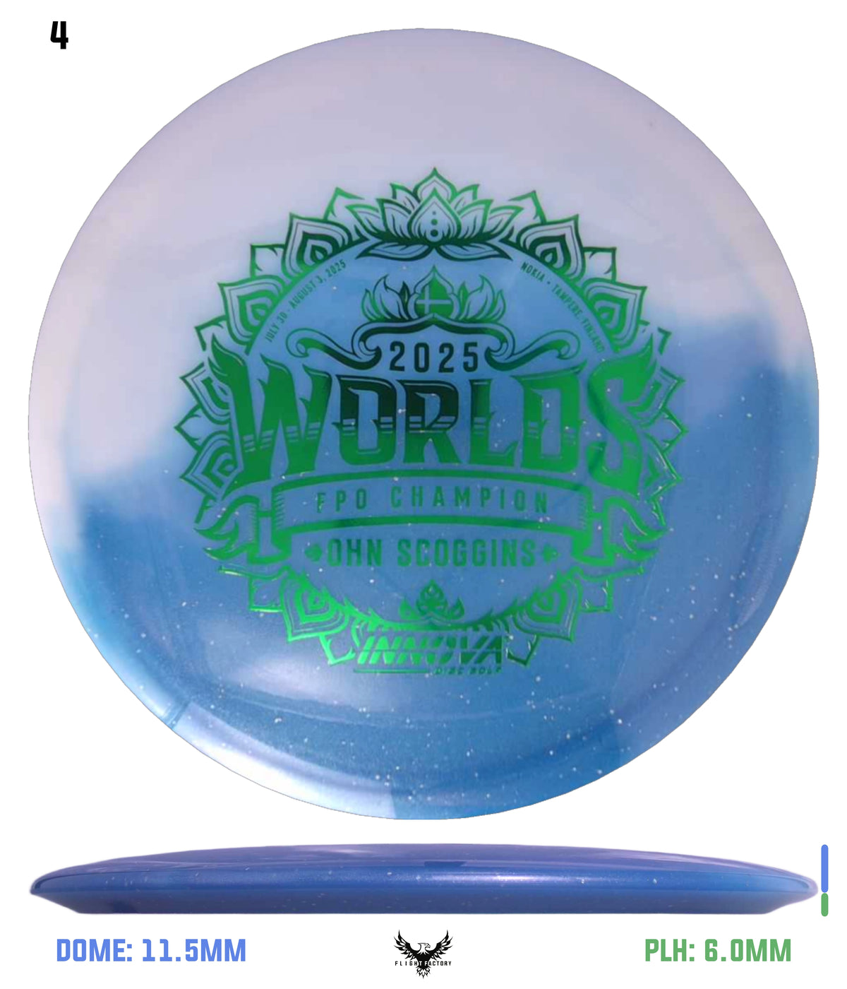 Innova Test Material Leopard3 - Ohn Scoggins 2025 World Champion