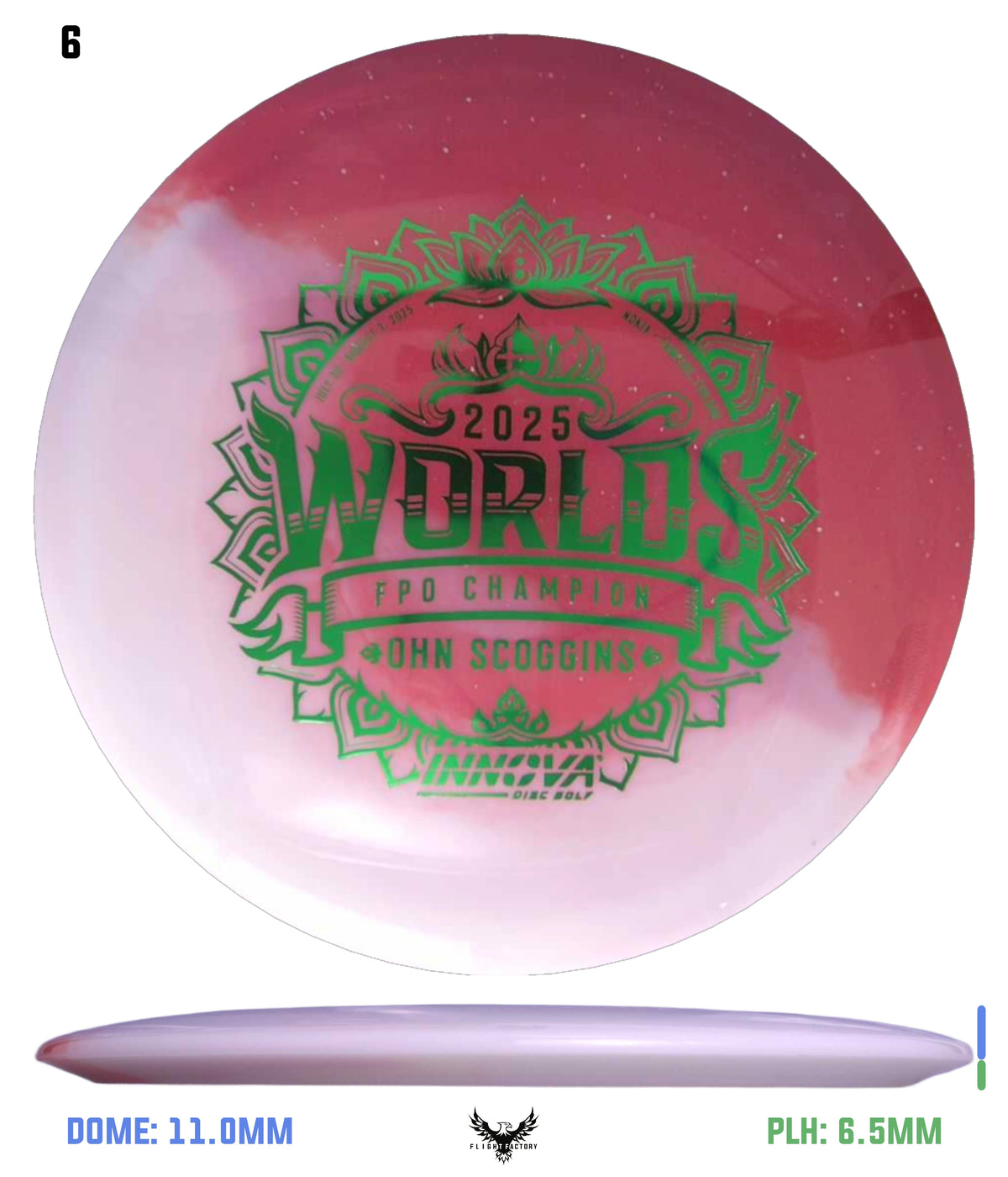 Innova Test Material Leopard3 - Ohn Scoggins 2025 World Champion