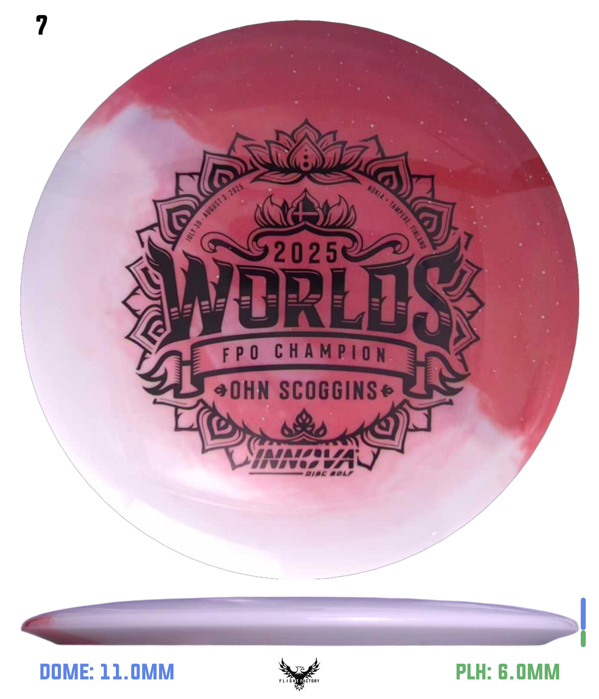 Innova Test Material Leopard3 - Ohn Scoggins 2025 World Champion
