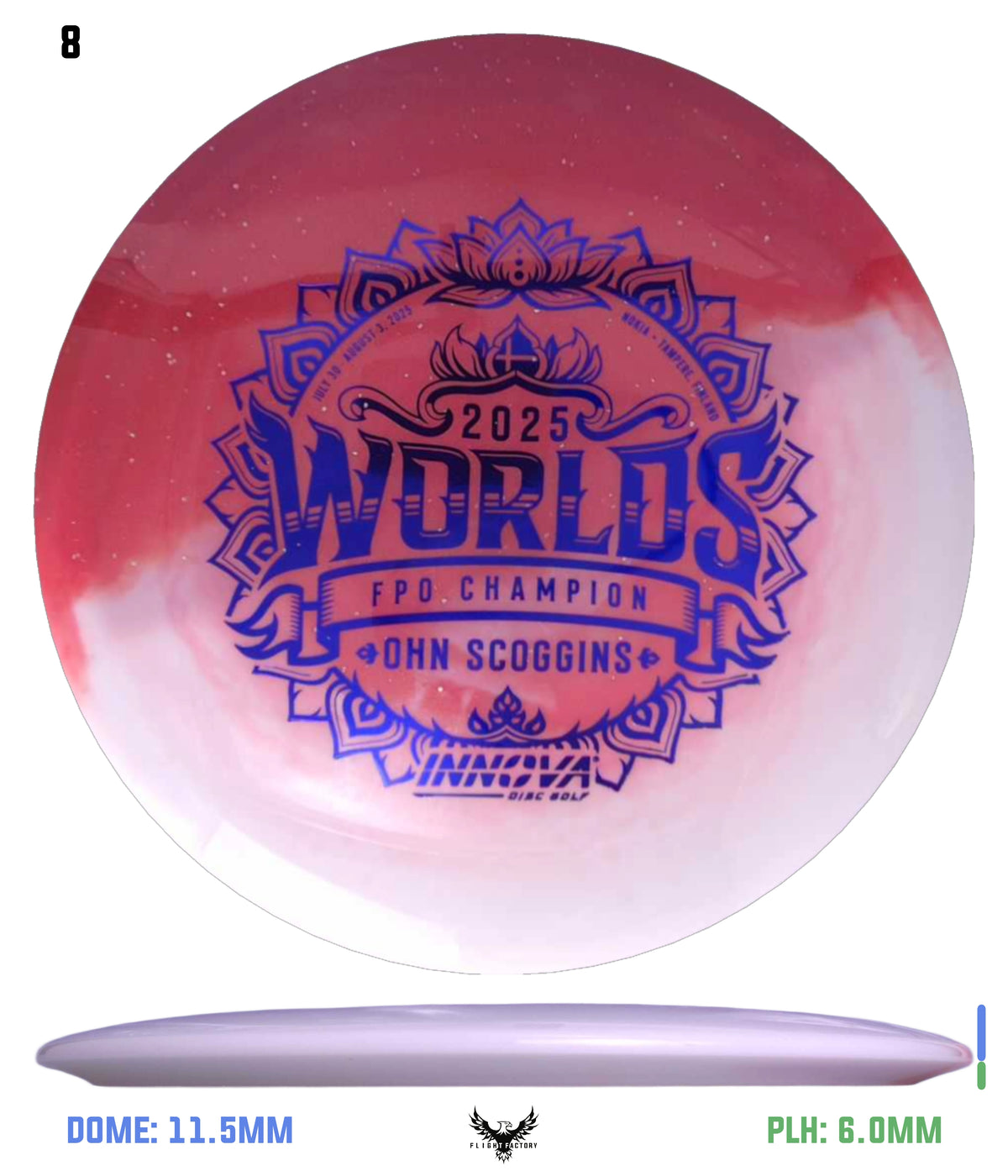 Innova Test Material Leopard3 - Ohn Scoggins 2025 World Champion