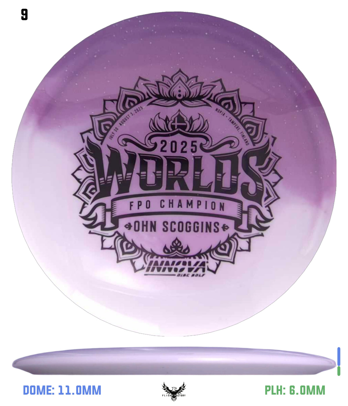 Innova Test Material Leopard3 - Ohn Scoggins 2025 World Champion