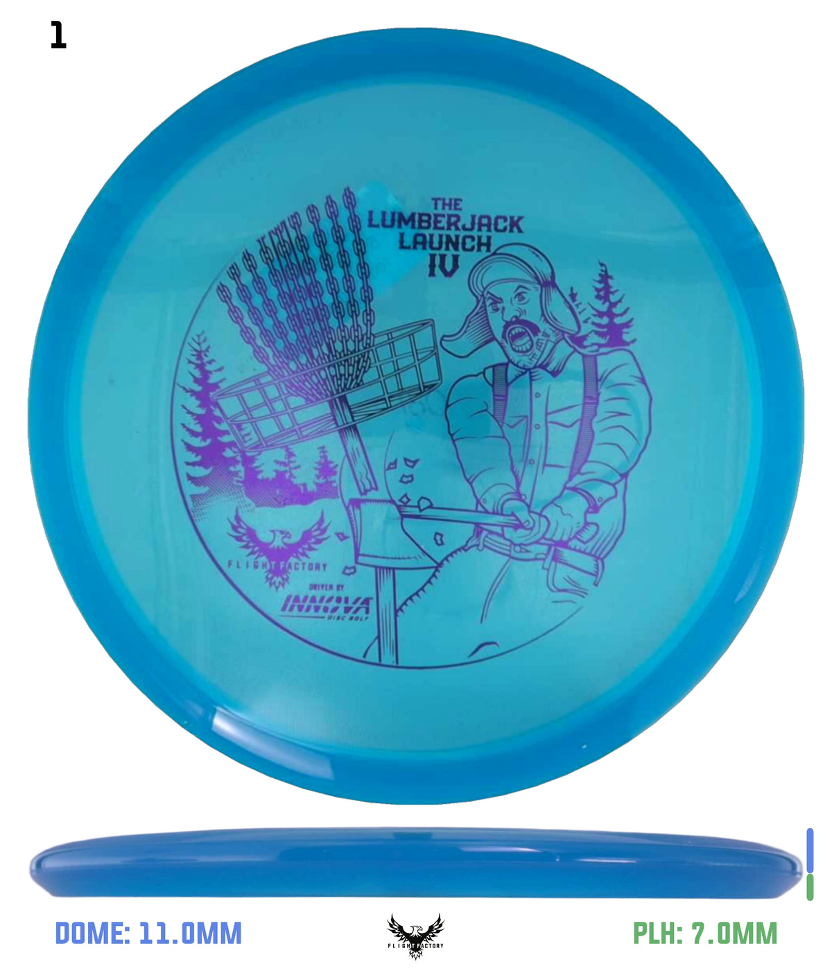 Innova Champion Mako3 - Lumberjack Launch 4