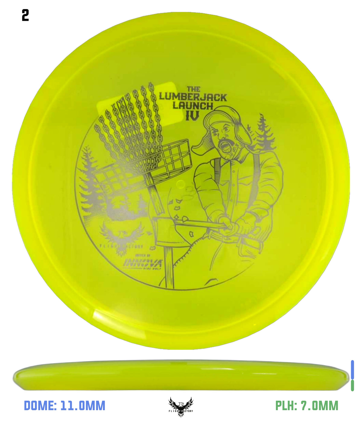 Innova Champion Mako3 - Lumberjack Launch 4