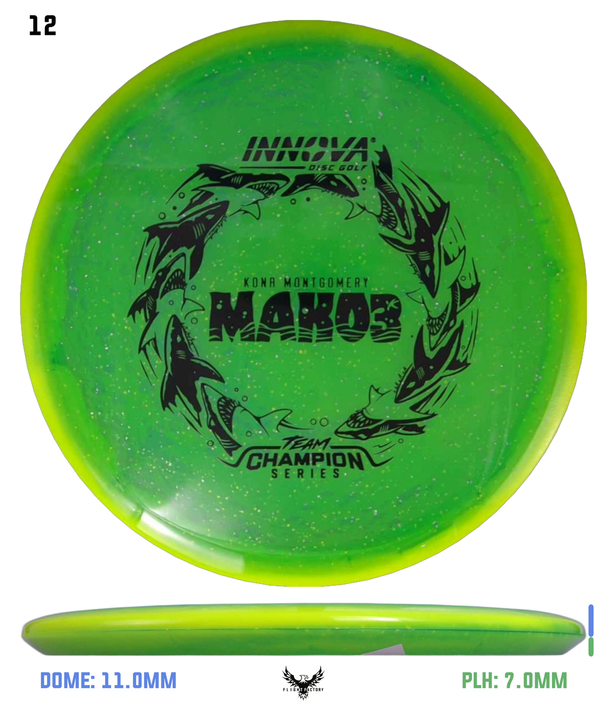 Innova Metal Flake Halo Champion Mako3 - Kona Montgomery 2026 Tour Series