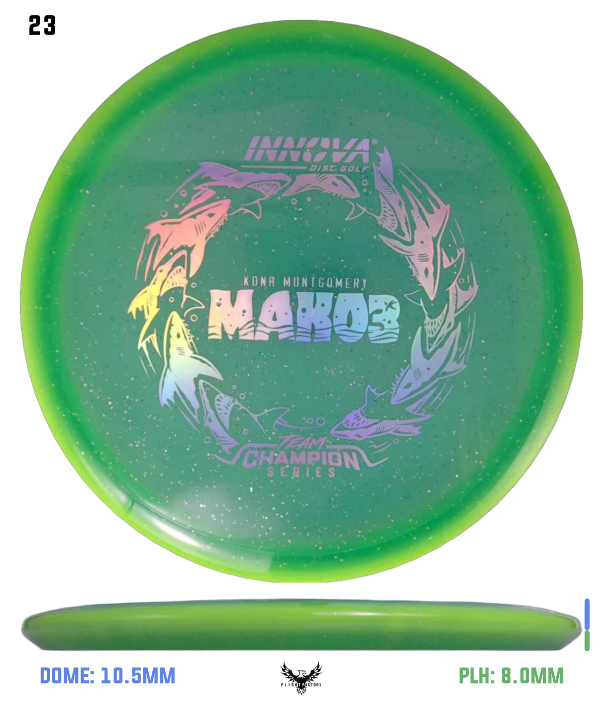 Innova Metal Flake Halo Champion Mako3 - Kona Montgomery 2026 Tour Series