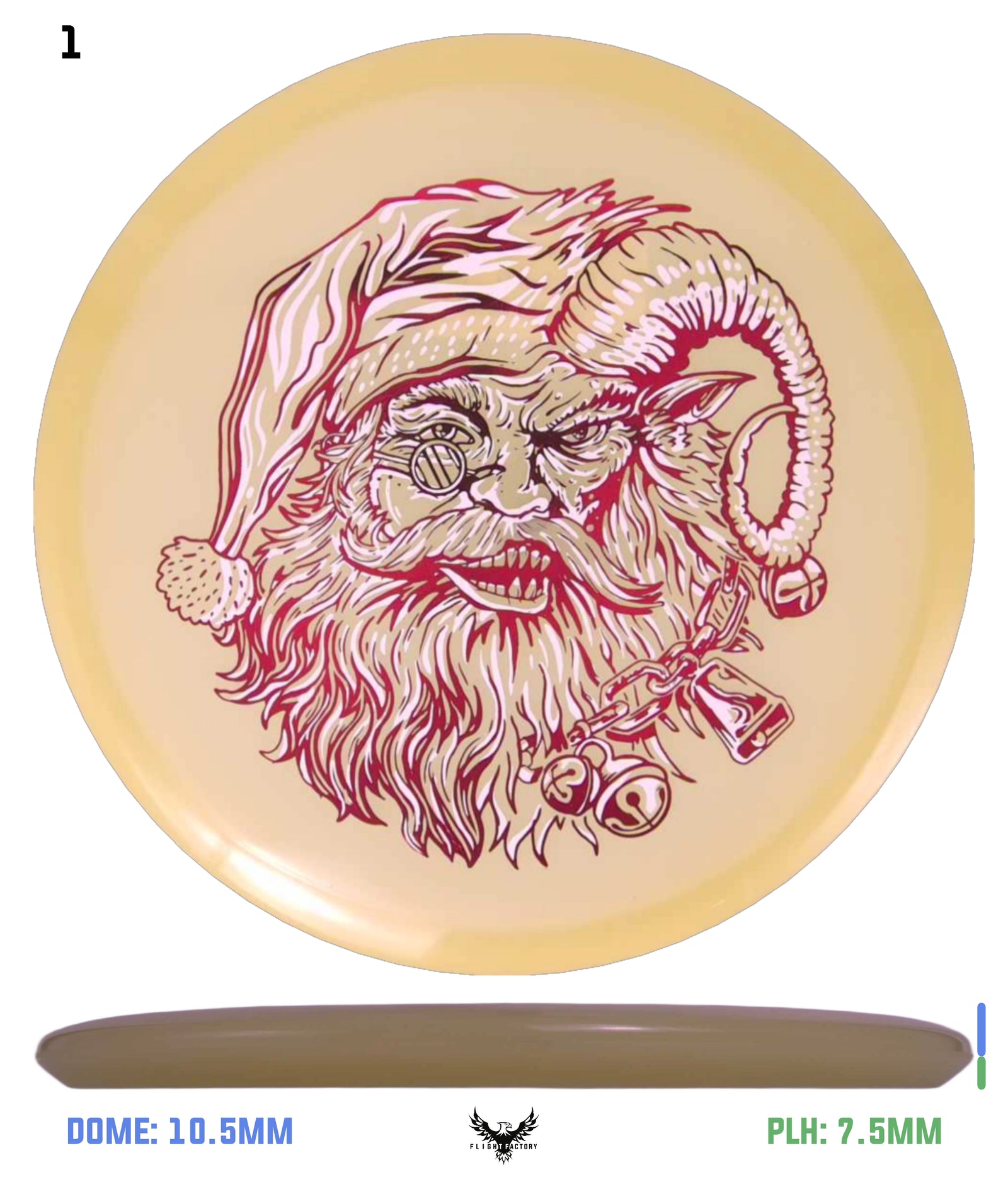 Innova Proto Glow Champion Mako3 - Krampus Claus
