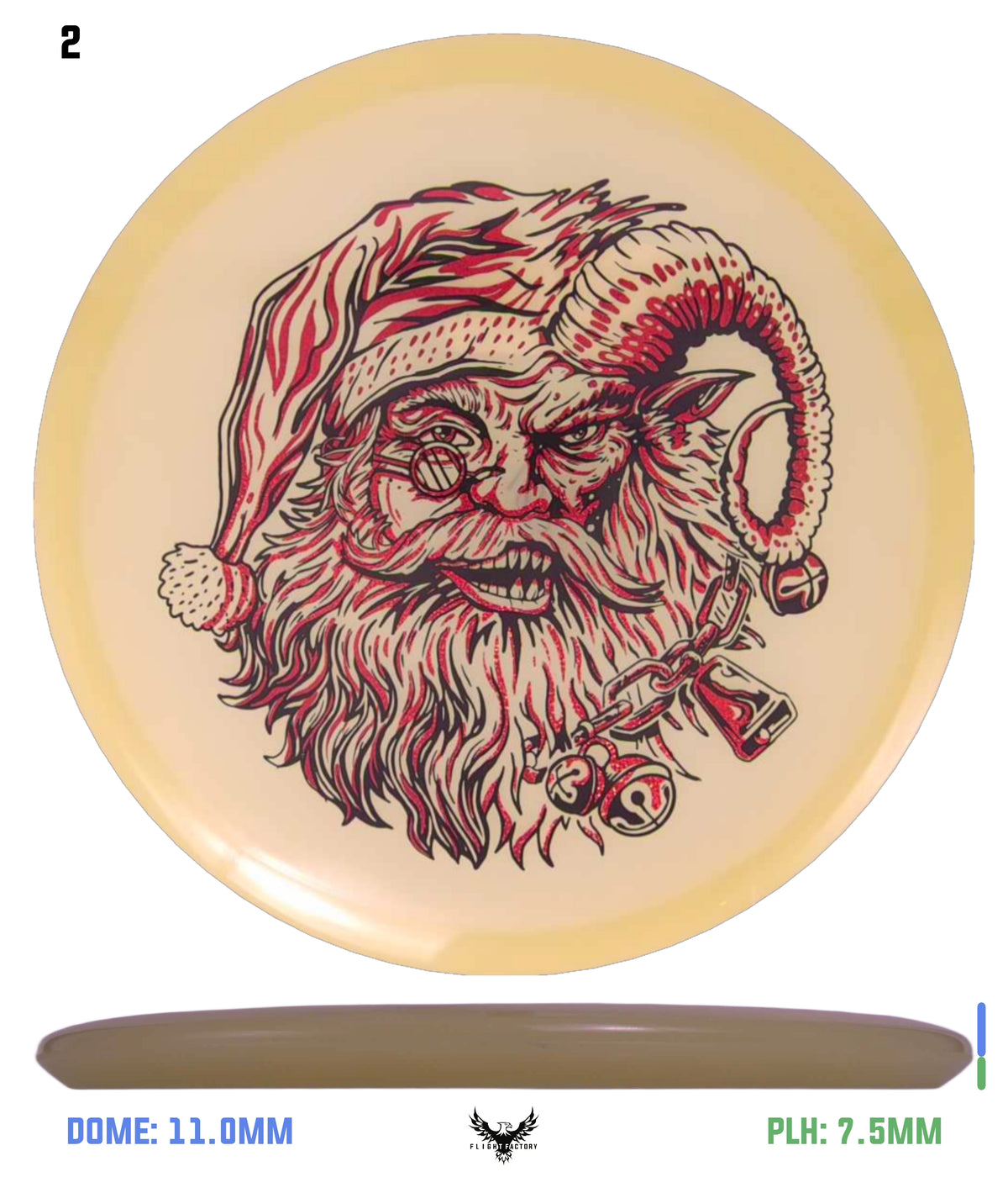 Innova Proto Glow Champion Mako3 - Krampus Claus
