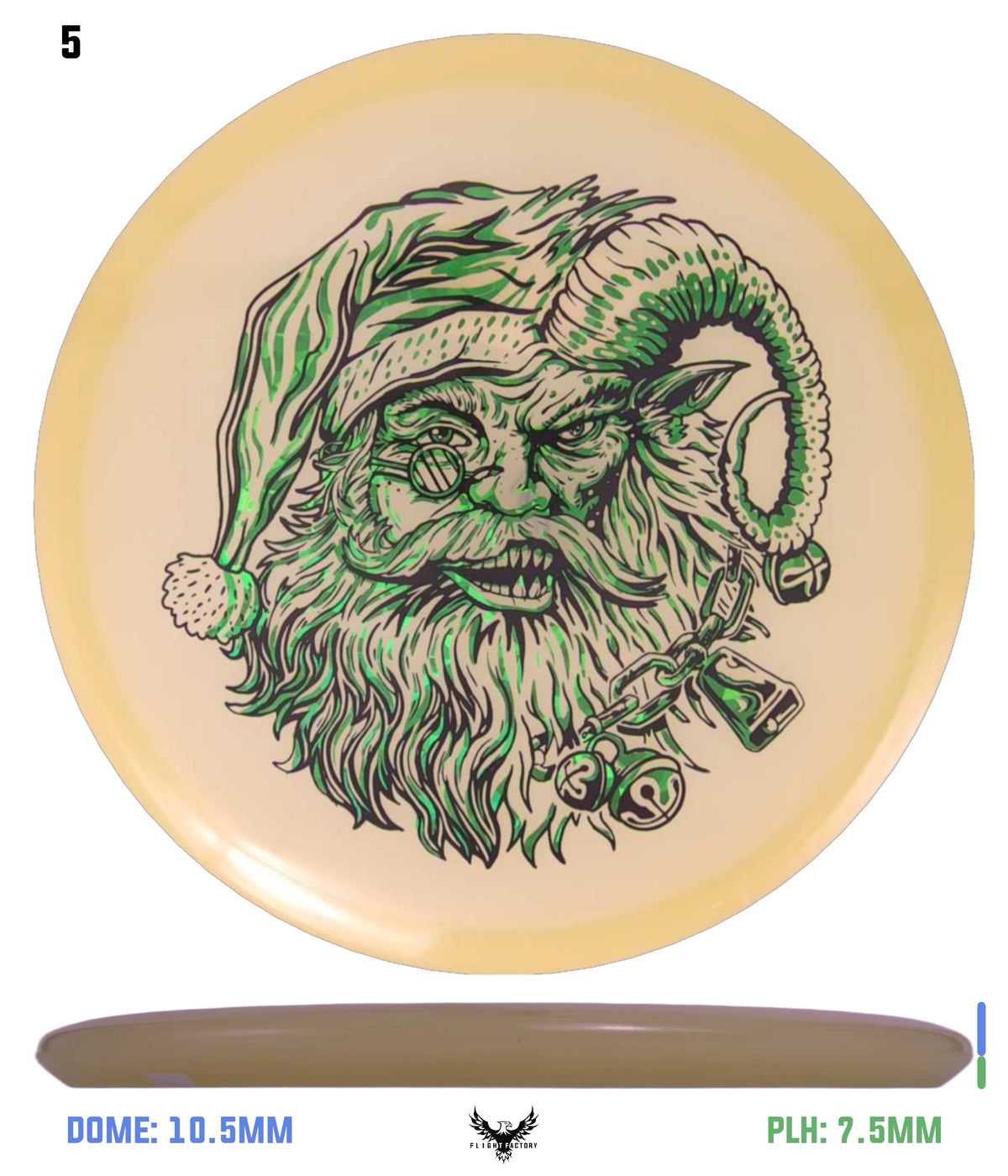 Innova Proto Glow Champion Mako3 - Krampus Claus