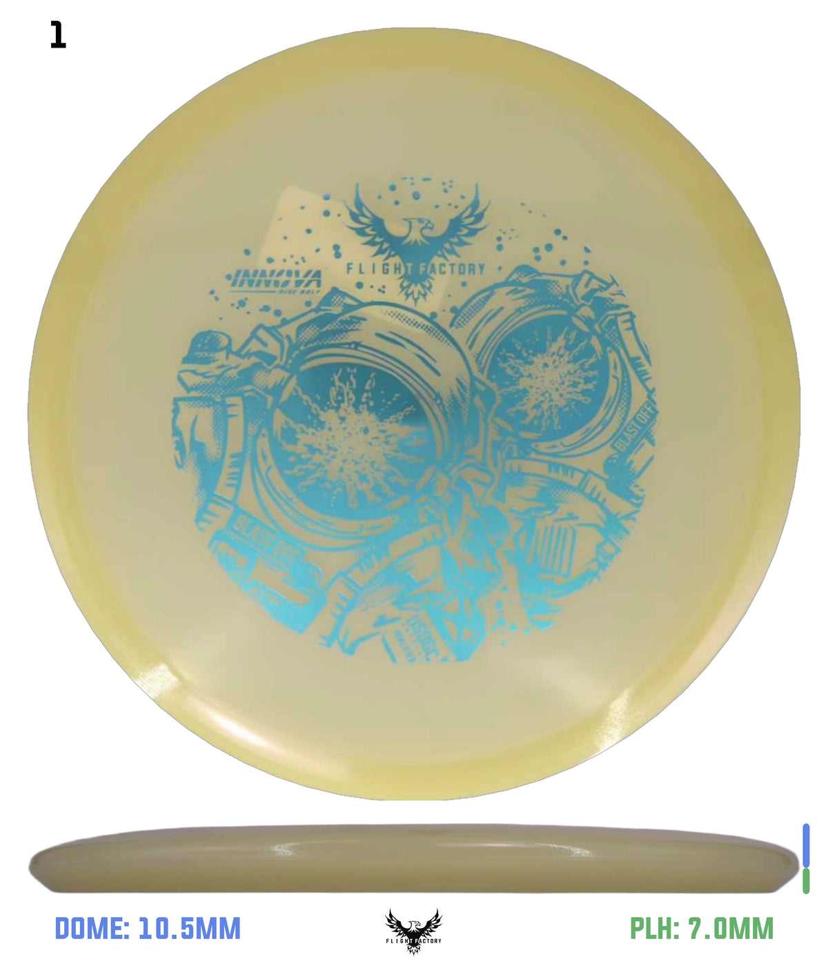 Innova Proto Glow Champion Mako3 - 2026 Blast-Off Doubles