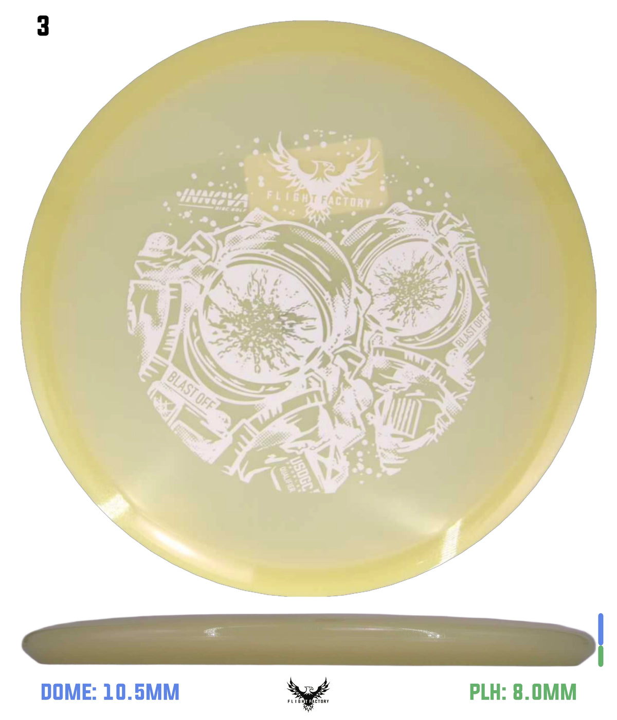 Innova Proto Glow Champion Mako3 - 2026 Blast-Off Doubles