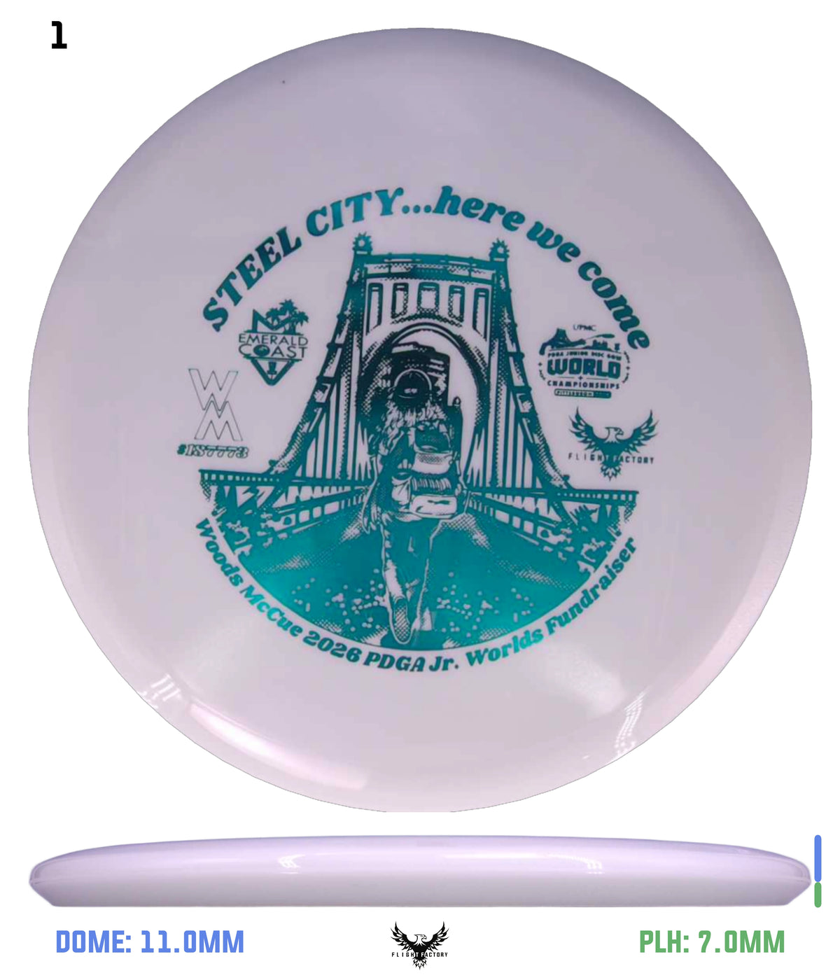 Innova Star Mako 3 - Woods McCue Fundraiser Discs