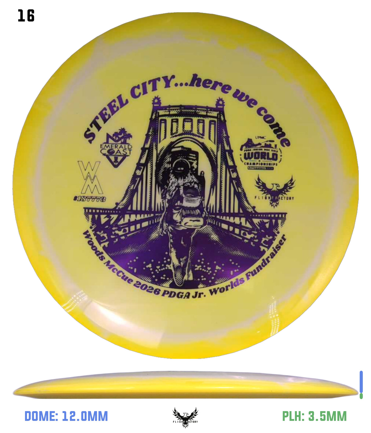 Innova Halo Star Mamba - Woods McCue Fundraiser Discs