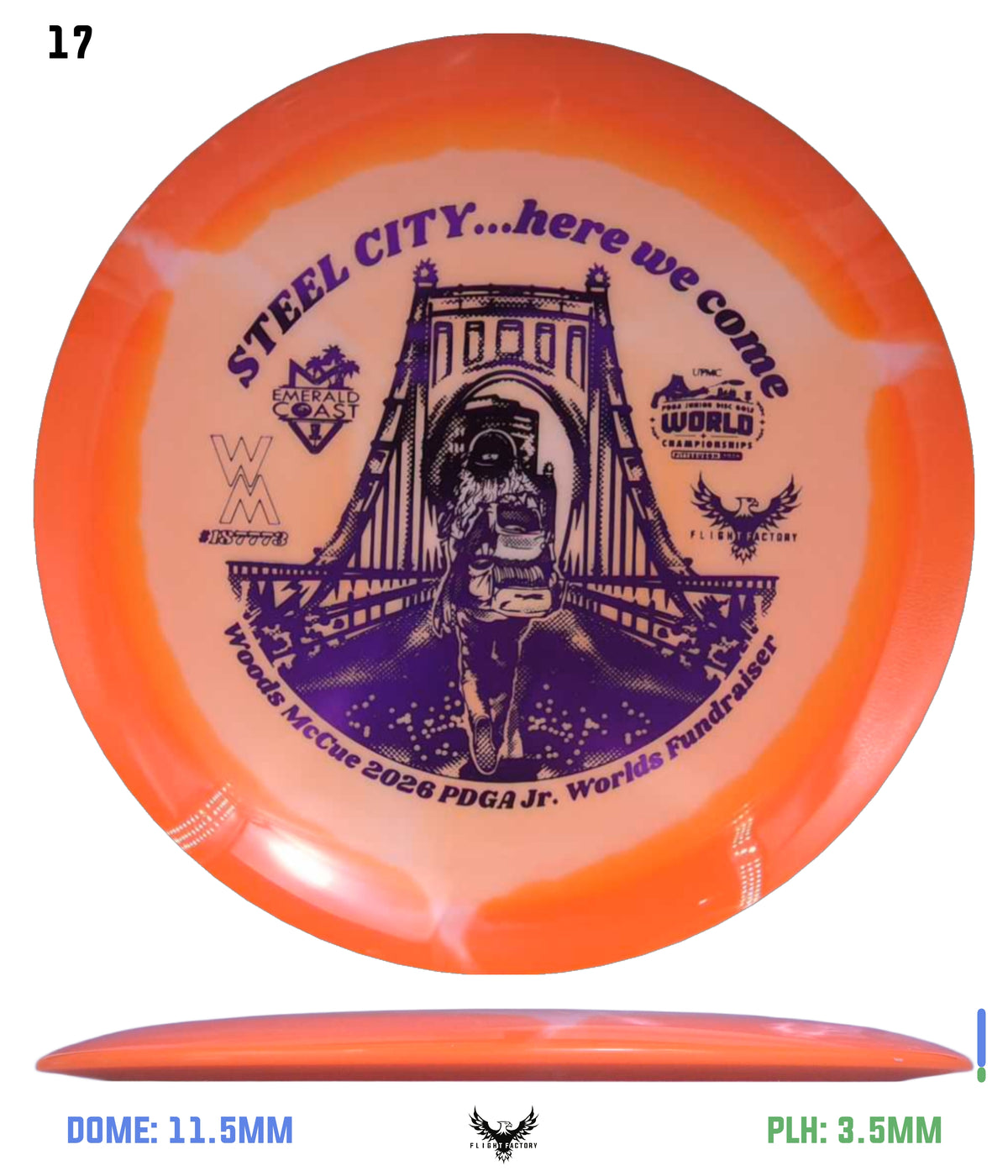 Innova Halo Star Mamba - Woods McCue Fundraiser Discs