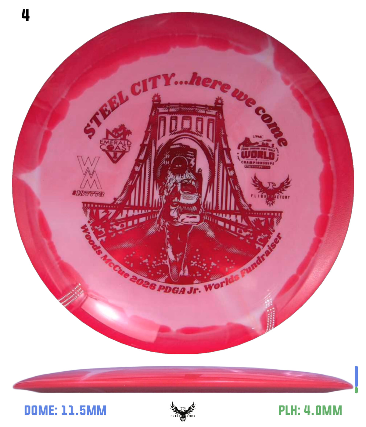 Innova Halo Star Mamba - Woods McCue Fundraiser Discs